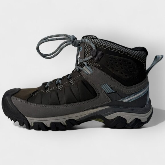 Keen Targhee III Mid WP Women’s Hiking Boot Magnet/Atlantic Blue Size 7 - Picture 2 of 13